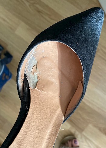 39 Beden siyah Renk Siyah Süet Bağcıklı Stiletto Topuklu Kadın Ayakkabı