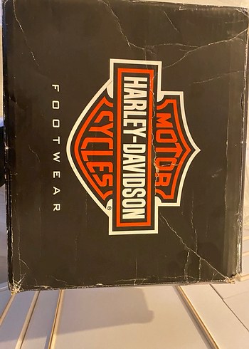 Siyah Erkek Harley Davidson Bot - Görsel 8