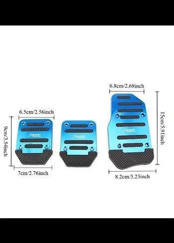 Araba pedalı sport - Görsel 4