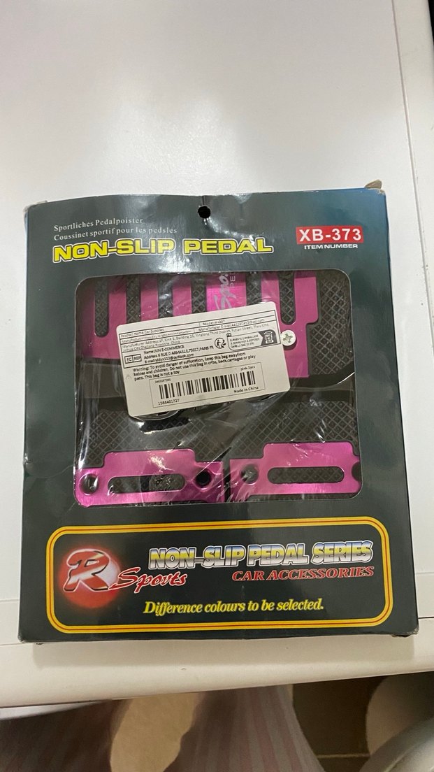 Araba pedalı sport - Görsel 2