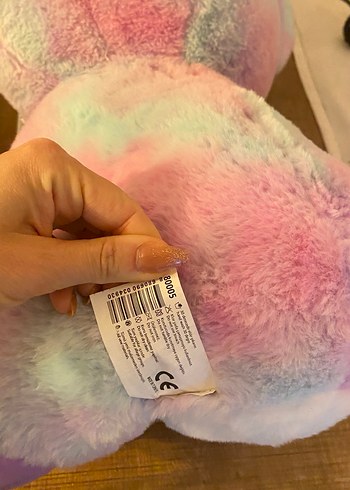 Pastel Pembe Peluş Koala Oyuncak - Görsel 5