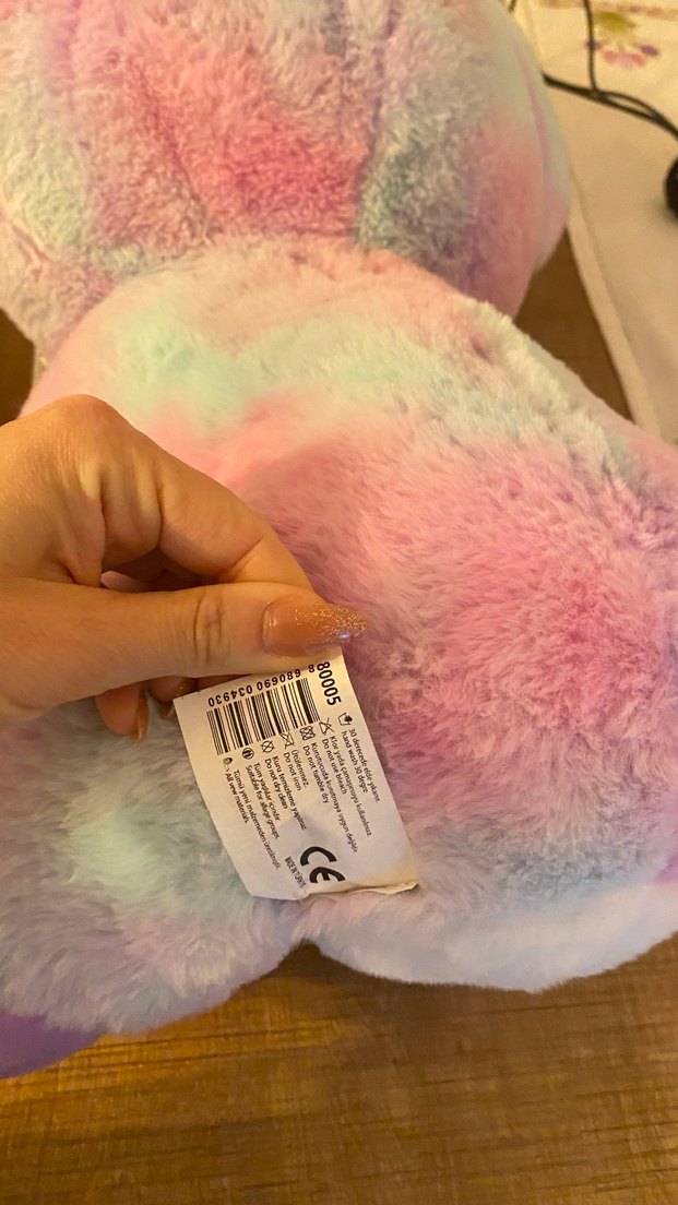 Pastel Pembe Peluş Koala Oyuncak - Görsel 5