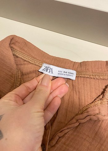 Zara müslin elbise - Görsel 3