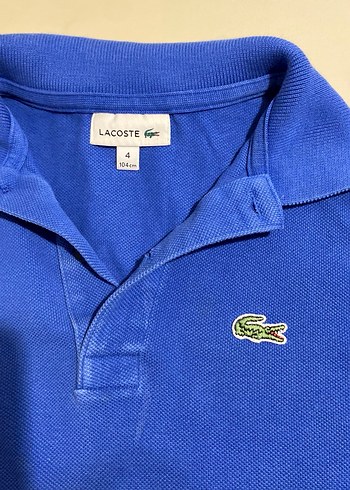 Mavi Kısa Kollu Polo Tişört - Görsel 2