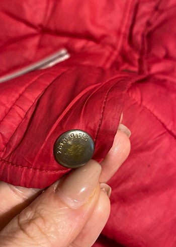 Kürklü Kapüşonlu şişme Mont - Görsel 3