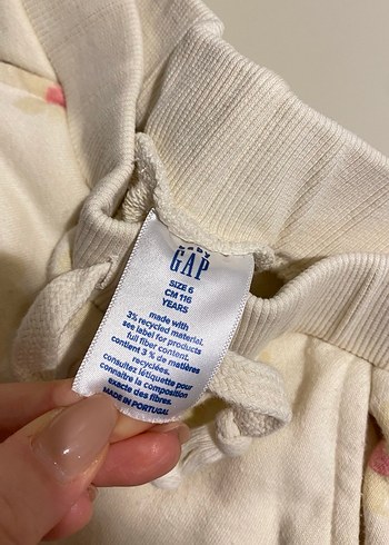 GAP Kız Çiçek Desenli Eşofman Takımı - Görsel 7