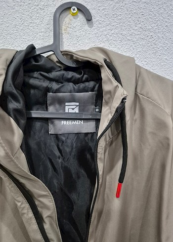 Bej Erkek Fermuarlı Spor Ceket - Görsel 5