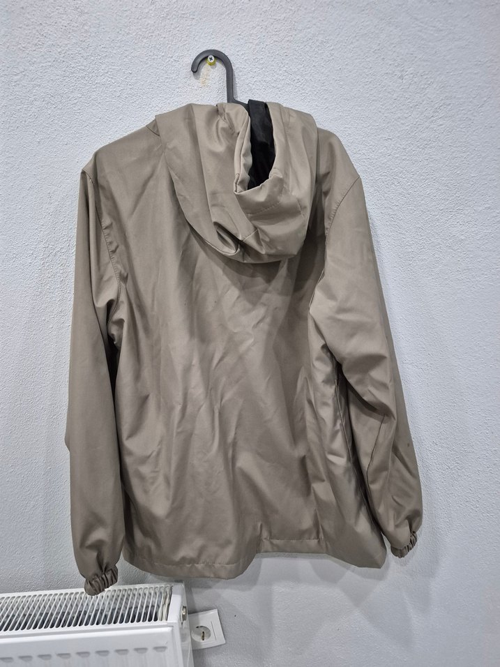 Bej Erkek Fermuarlı Spor Ceket - Görsel 4