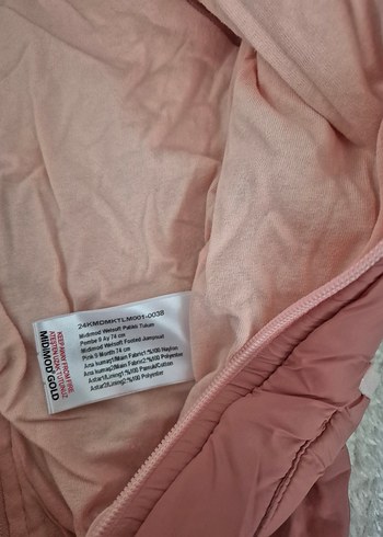 Pembe Peluş Detaylı Bebek Kız Tulumu - Görsel 7