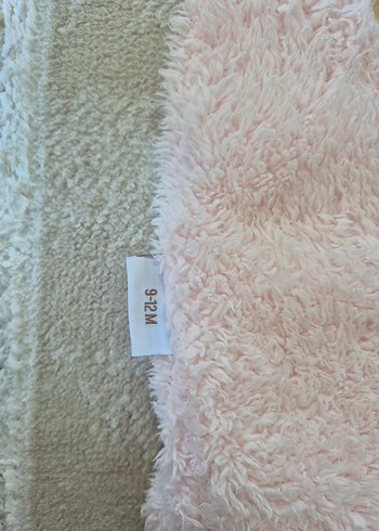 Bebek Tulum Pembe Kürklü Nakışlı - Görsel 3