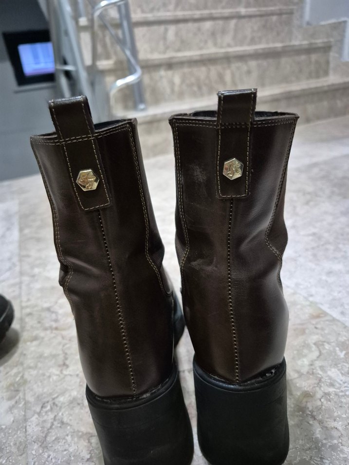 Boyner Kahverengi Kadın Topuklu Bot - Görsel 3