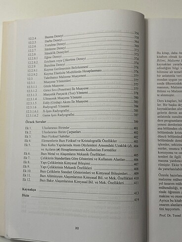 Malzeme Bilimi ve Malzeme Muayenesi Prof.Dr. Temel Savaşkan - Görsel 3