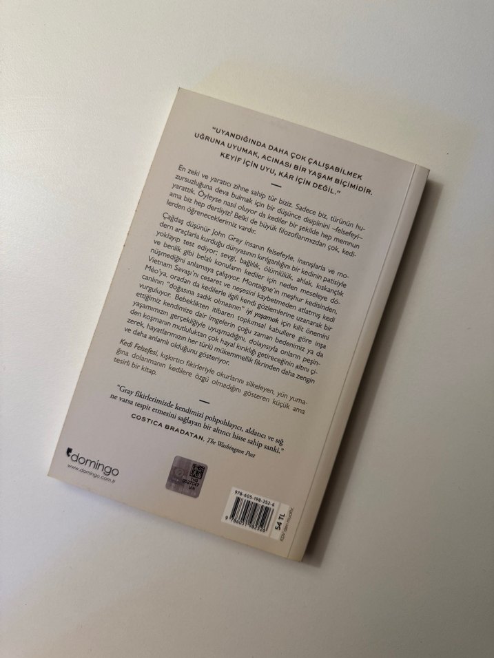 Kedi Felsefesi - Kediler ve Hayatın Anlamı John Gray - Görsel 2