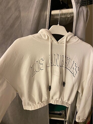 s Beden uzun kollu oversize crop