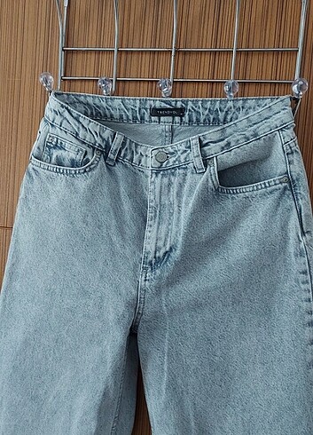 38 Beden gri Renk Trendyol jean