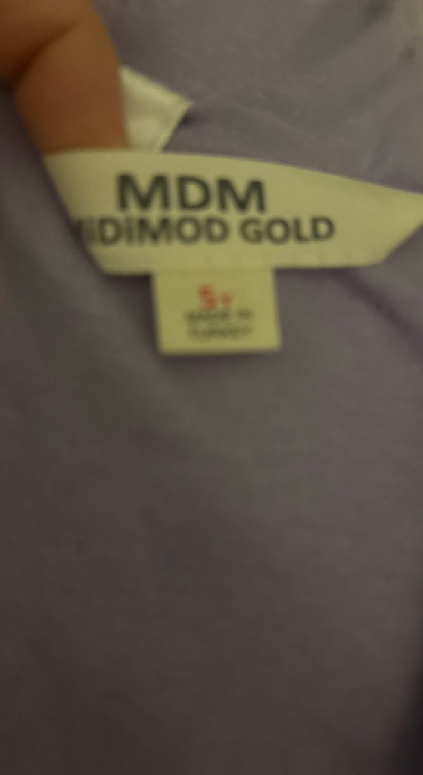 Düğmeli Gri Puantiyeli Kız Yağmurluk - Görsel 4