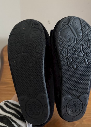 Kız Çocuk Siyah Goth Balerin Ayakkabı - Görsel 3