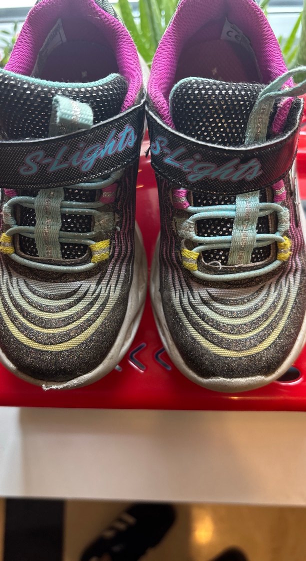 Kız Çocuk Çok Renkli Spor Ayakkabı Velcro - Görsel 4