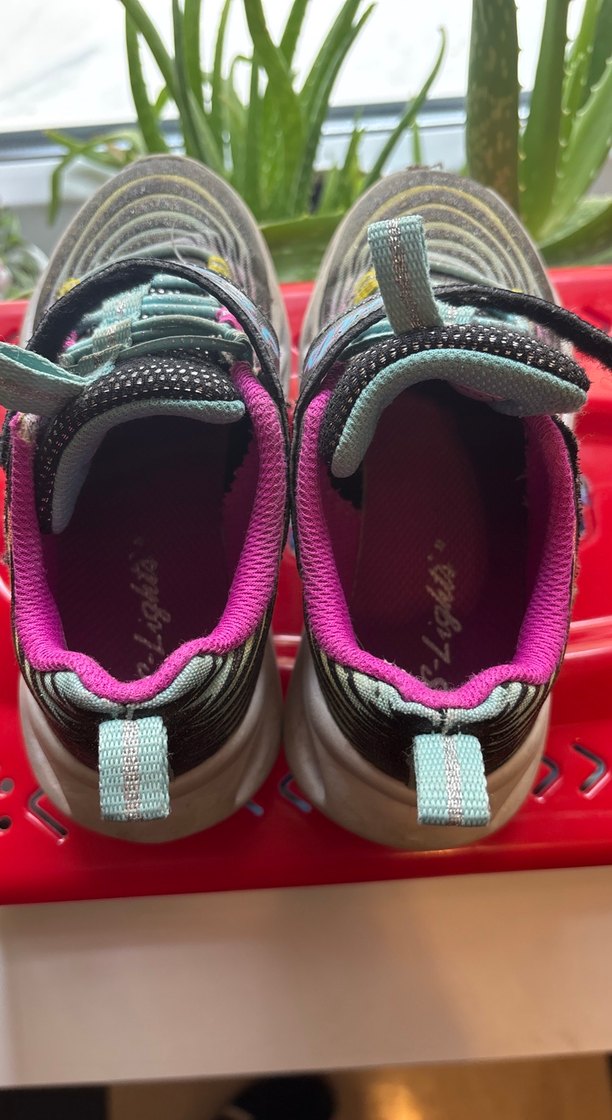 Kız Çocuk Çok Renkli Spor Ayakkabı Velcro - Görsel 3