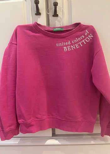 Kız Çocuk Pembe Sweatshirt United Colors