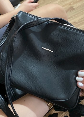 Fermuarlı Siyah Deri Kadın Portföy Cüzdan - Görsel 3