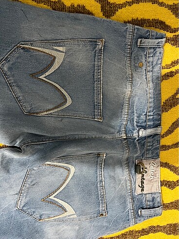 l Beden Y2k vintage düşük bel pantalon