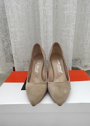 35 Beden Süet stiletto 