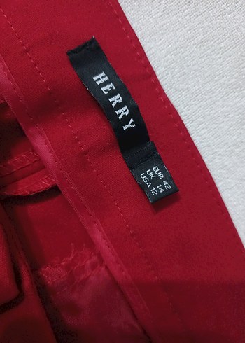 xl Beden kırmızı Renk kırmızı Kumaş Pantolon