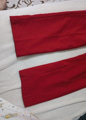 xl Beden kırmızı Kumaş Pantolon