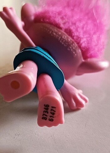 Beden Renk HASBRO 2015 DREAMSWORK TROLLS POPPY