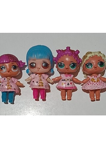 Lolybon LoL Bebekler 4 adet fiyatıdır