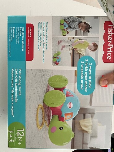  Beden Fisher price çek çek kaplumbağa