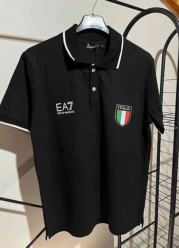 EA7 İTALİA Polo Yaka T-shirt Premium