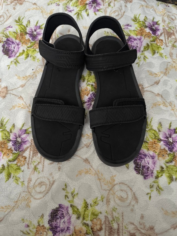 Erkek Spor Sandalet Velcro Kayışlı Camel - Görsel 2