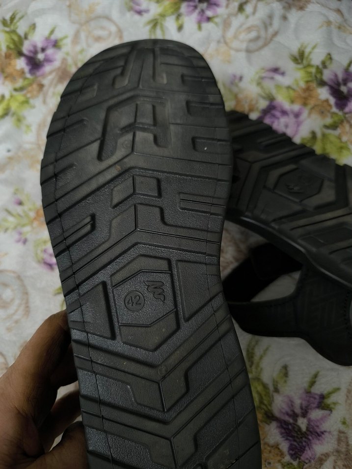 Erkek Spor Sandalet Velcro Kayışlı Camel - Görsel 3