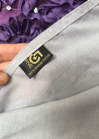 Bohem Gri Kadın Pliseli Şal - Görsel 2