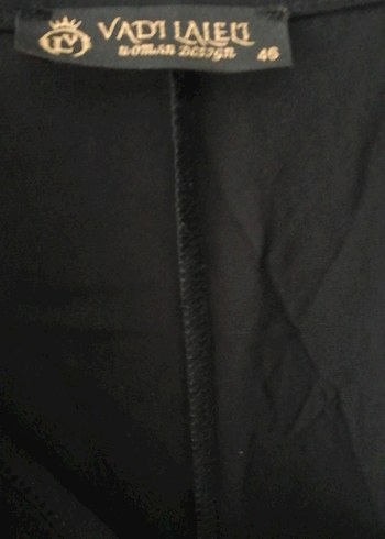 Uzun Kollu Siyah Bohem Nakışlı Elbise - Görsel 6