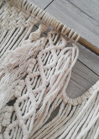 Bohem Nakışlı Beyaz Perde - Görsel 4