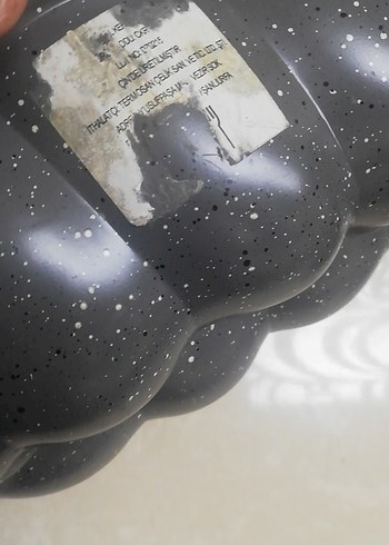 Siyah Kabartmalı Kek Kalıbı - Görsel 2