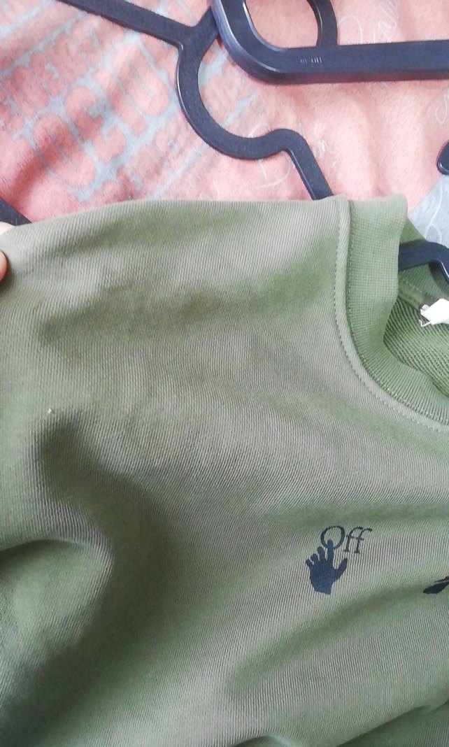 Erkek Haki Sweatshirt Uzun Kollu Rahat Kesim - Görsel 5