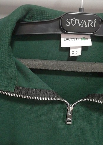 Yarım Fermuarlı Yeşil Erkek Sweatshirt - Görsel 2