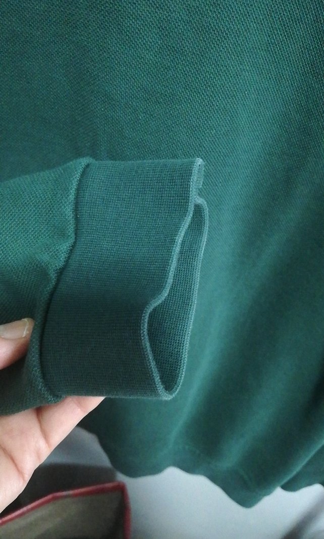 Yarım Fermuarlı Yeşil Erkek Sweatshirt - Görsel 4