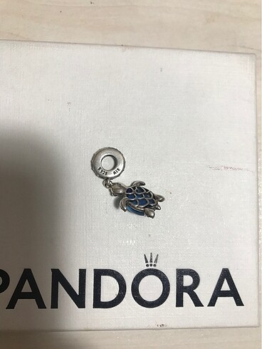 Beden çeşitli Renk Pandora kağlumbağa charm orjinal