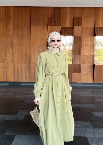 Zara Kemerli elbise Mesprive