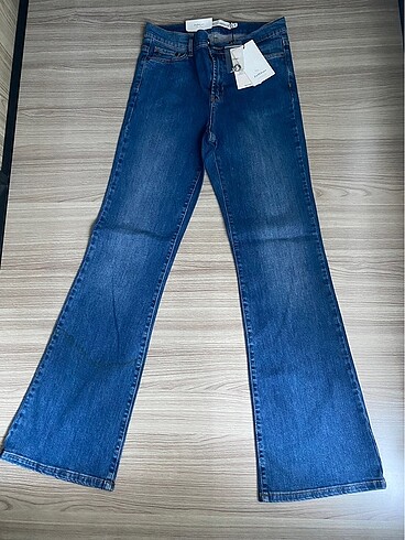 Flare denim jeans