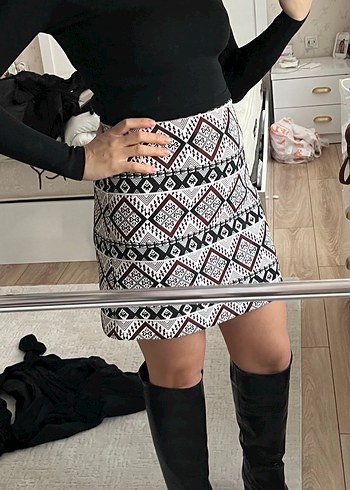 Siyah Deri Dizüstü Topuklu Kadın Çizme - Görsel 6