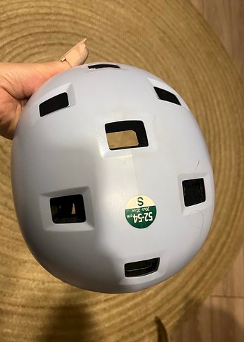 BTWIN Çocuk Kaskı - Pastel Mavi B100 - Görsel 2