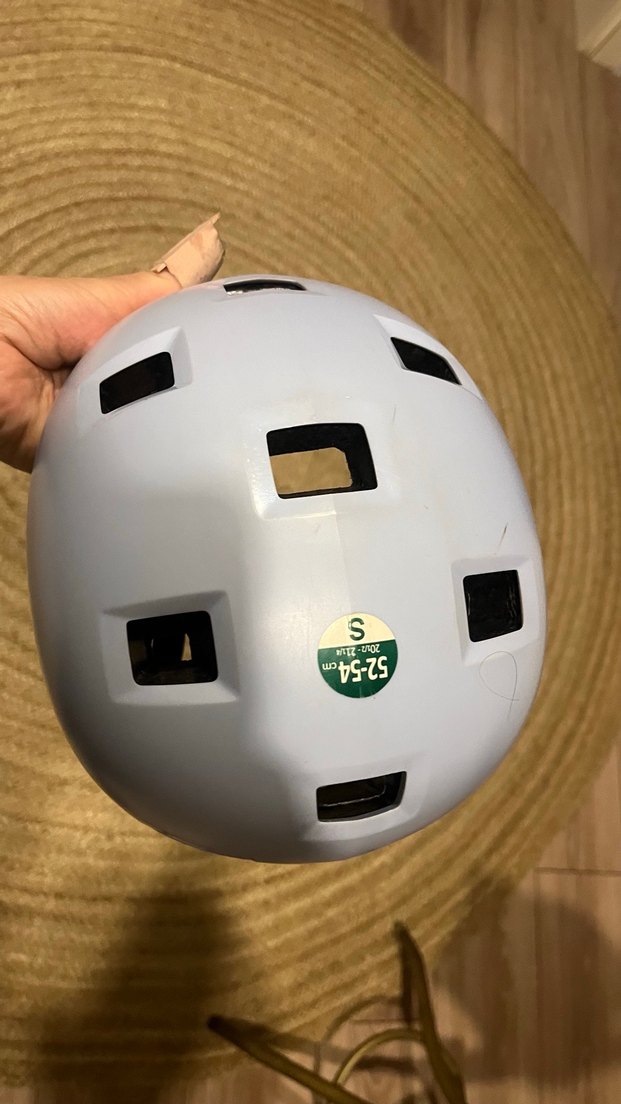 BTWIN Çocuk Kaskı - Pastel Mavi B100 - Görsel 2