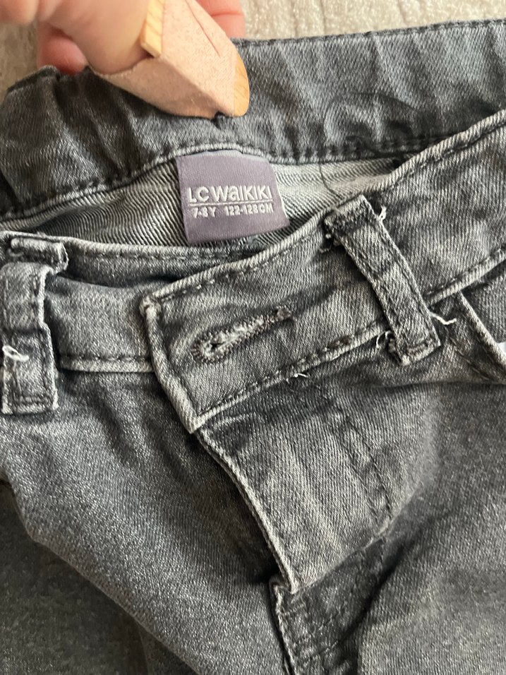 Erkekcocuk Denim Pntolon oğlum kot giymeyi sevmedi 1 kere yıkand - Görsel 3