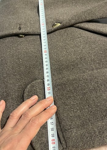 Kahverengi Kadın Midi Blazer Ceket - Görsel 7